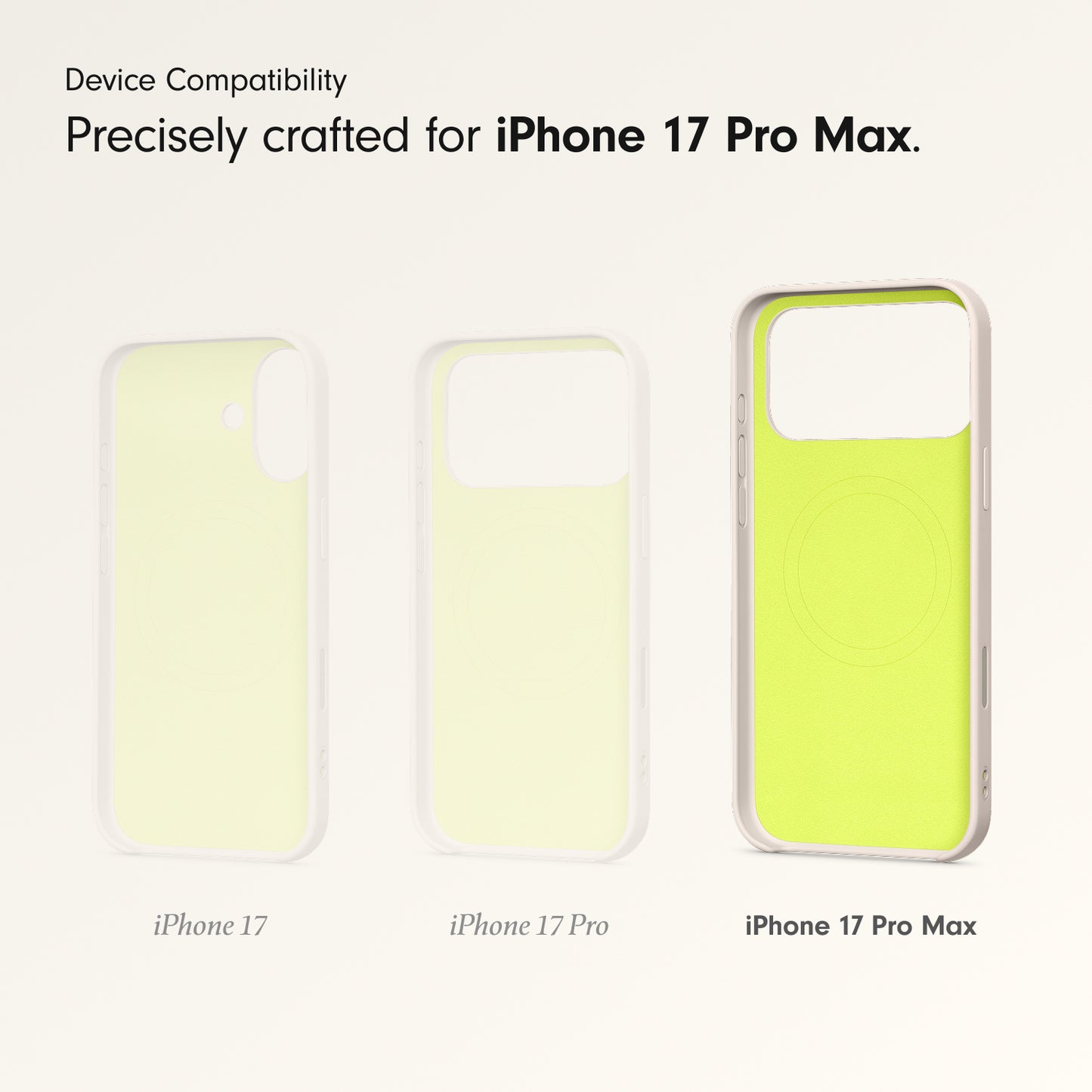 Beats iPhone 17 Pro Max Kickstand Case with MagSafe and Camera Control - Lime Stone