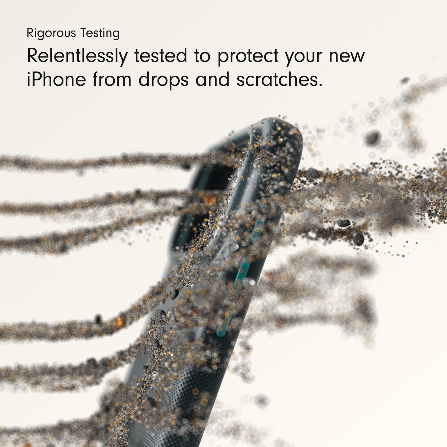 Beats iPhone 17 Pro Rugged Case with MagSafe and Camera Control – Rocky Blue