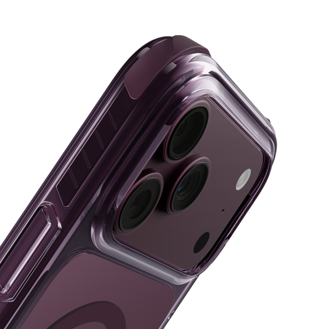 Uniq Combat iPhone 18 Pro Max Case - Burgundy