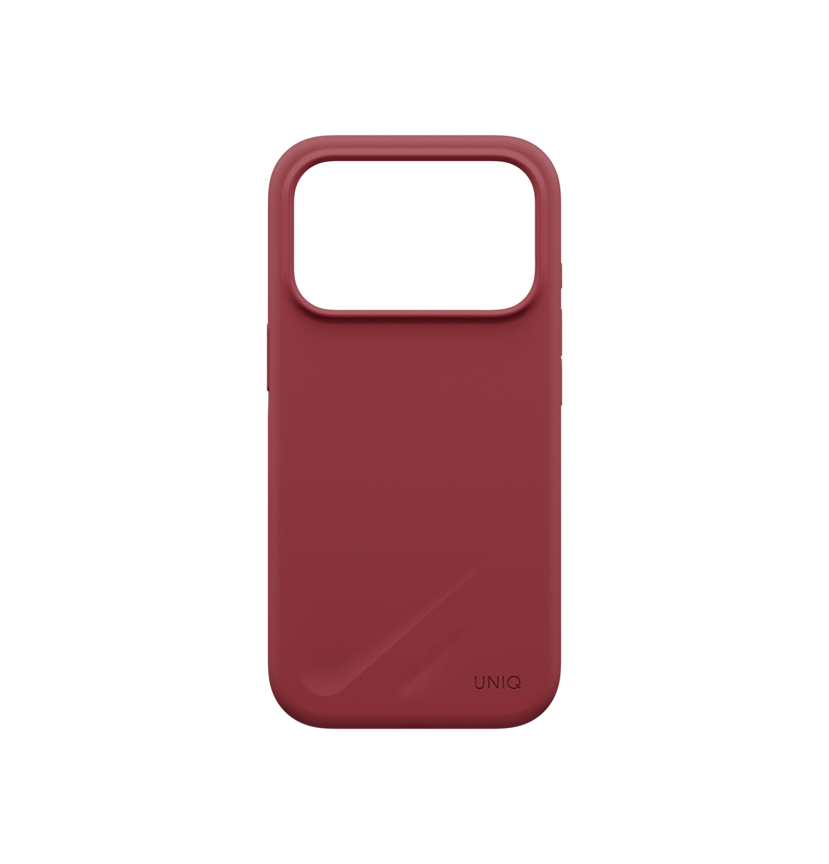 Uniq Lino iPhone 18 Pro Max Case - Cranberry Red