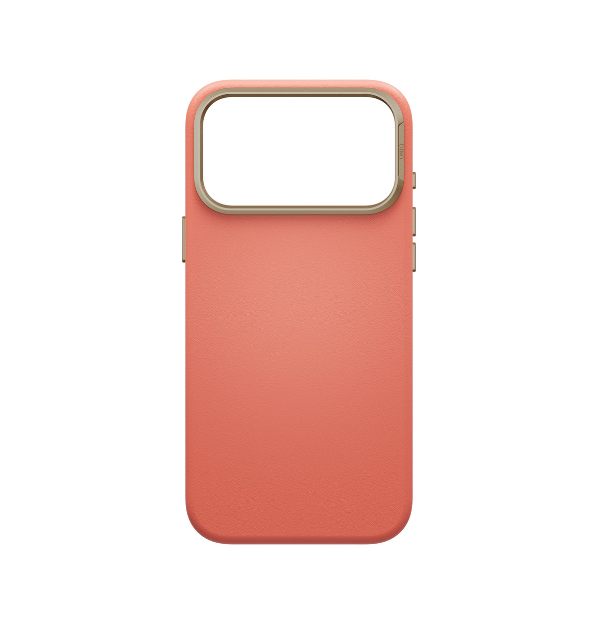 Uniq Lyden Vegan Leather iPhone 18 Pro Case - Terra Cotta