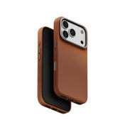 Uniq Lyden Vegan Leather iPhone 18 Pro Case - Caramel