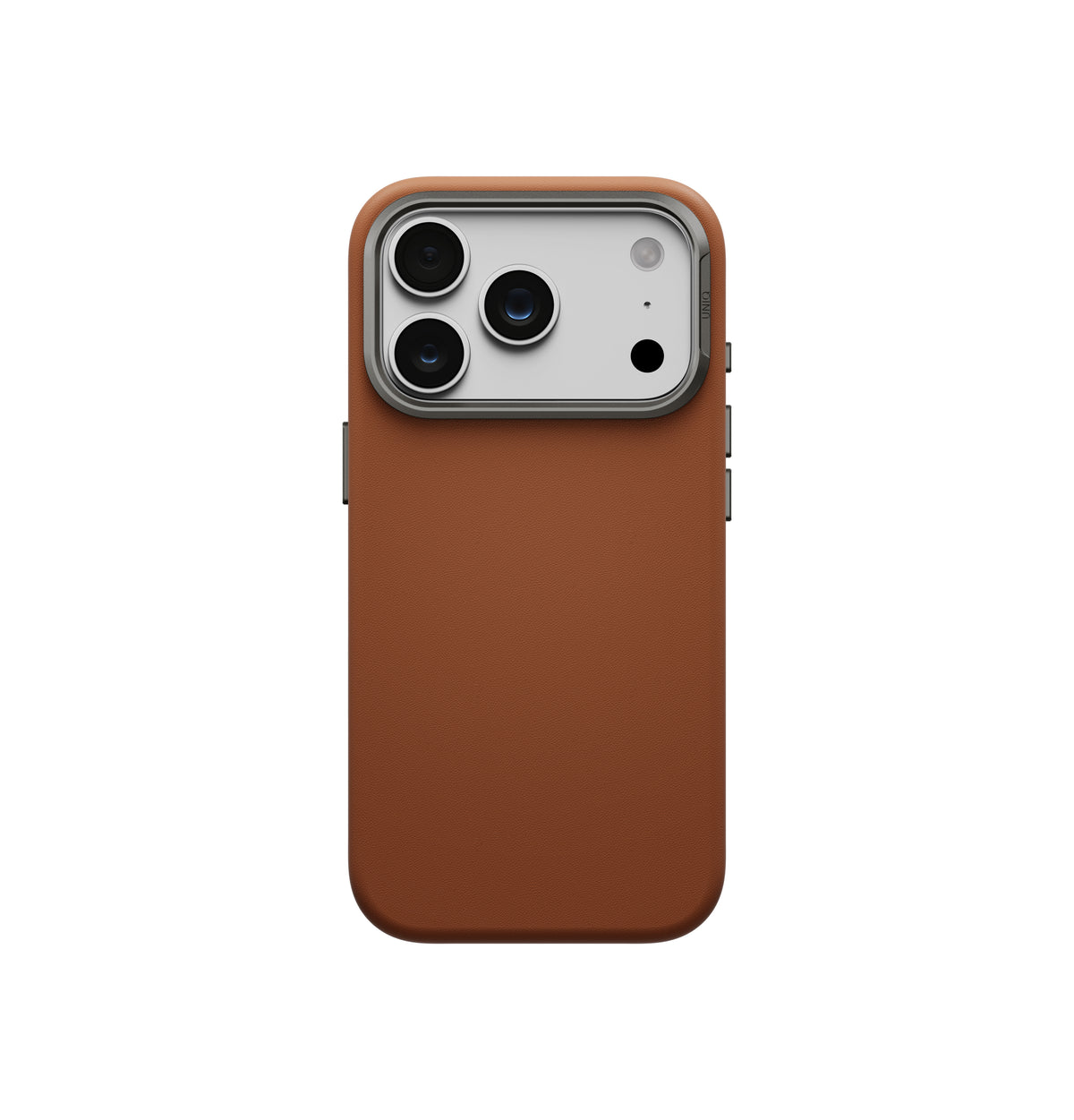 Uniq Lyden Vegan Leather iPhone 18 Pro Case - Caramel