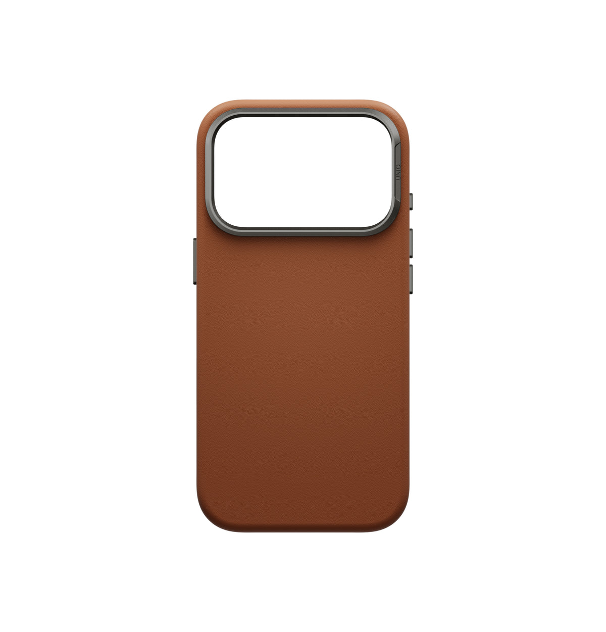 Uniq Lyden Vegan Leather iPhone 18 Pro Case - Caramel