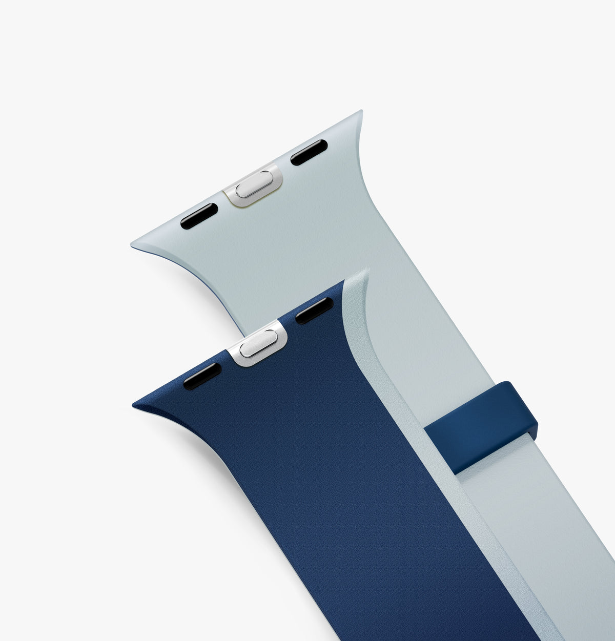Uniq Revix IV Reversible Magnetic Strap 49/46/45/44mm - Marine Blue / Pale Aqua