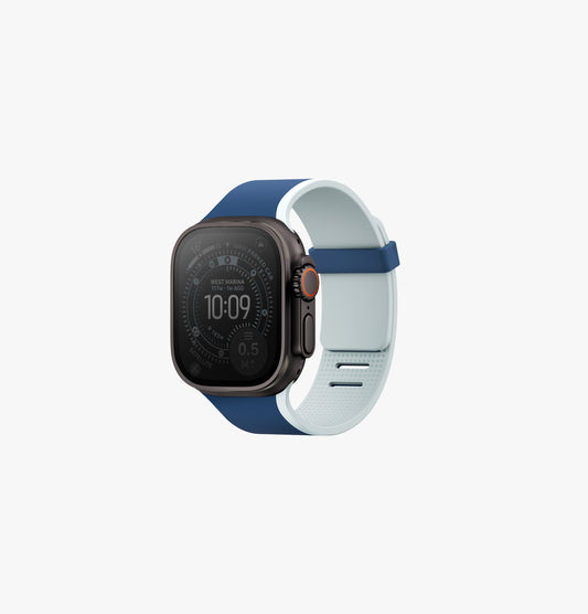 Uniq Revix IV Reversible Magnetic Strap 49/46/45/44mm - Marine Blue / Pale Aqua