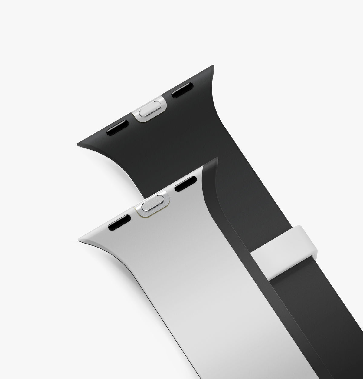 Uniq Revix IV Reversible Magnetic Strap 49/46/45/44mm - Mist Grey / Black