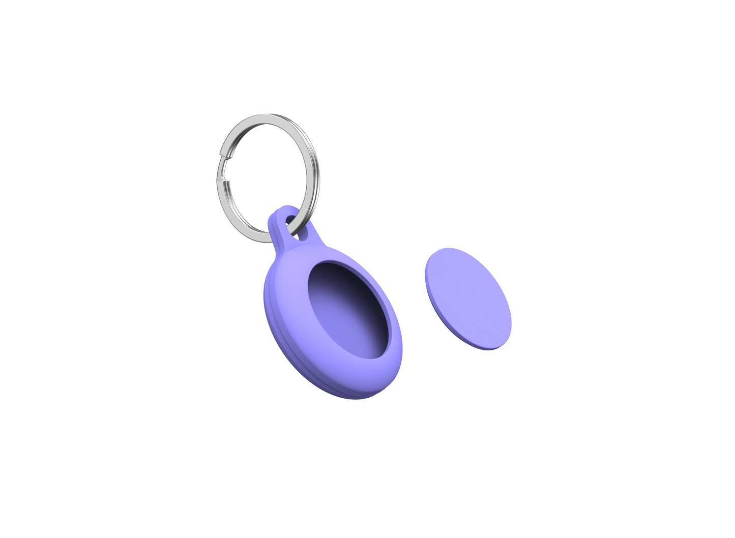 iStorm essentials - Silicone case for AirTag - Violet