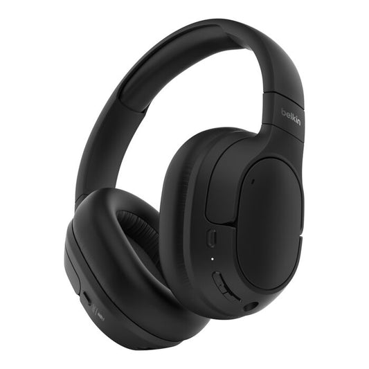 Belkin SoundForm Isolate Noise Cancelling Over-Ear Headphones Black