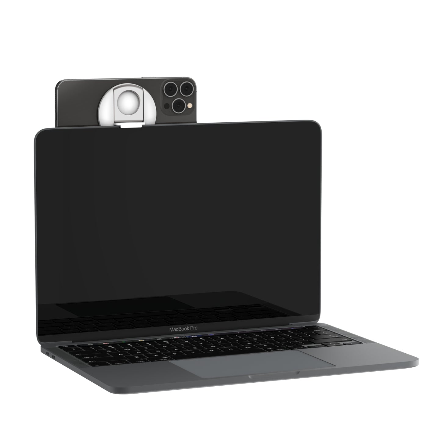 Belkin iPhone Mount with MagSafe for MacBook - White