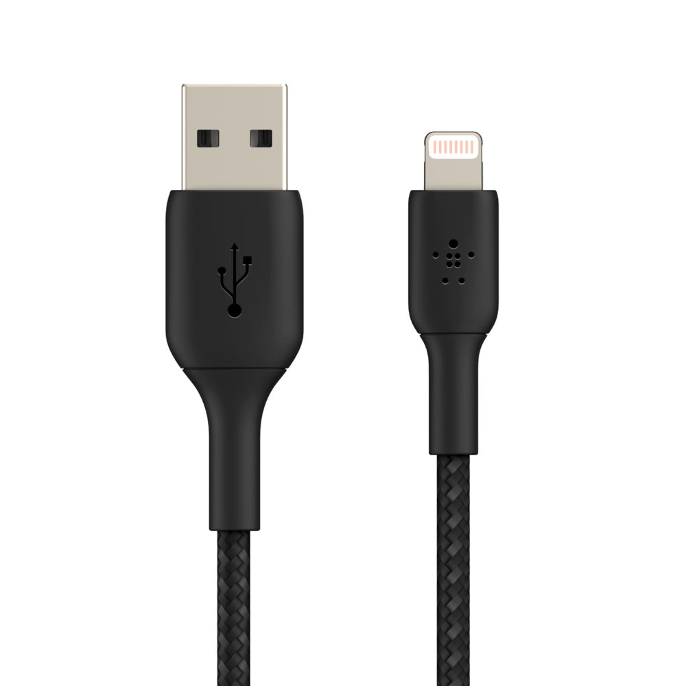 Belkin BOOST↑CHARGE™ Braided Lightning to USB-A Cable (2m)