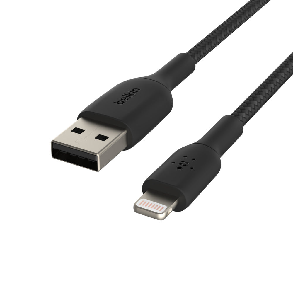 Belkin BOOST↑CHARGE™ Braided Lightning to USB-A Cable (2m)