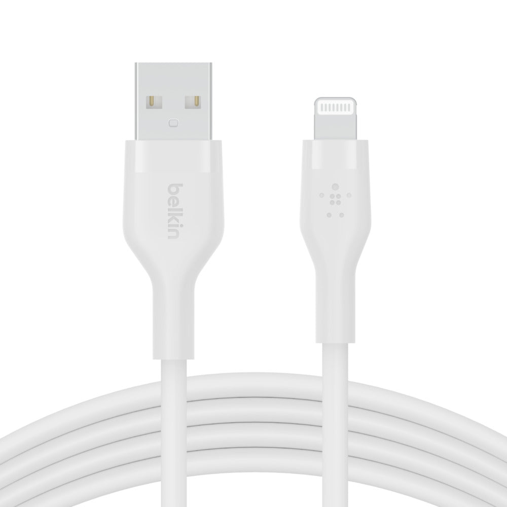 BOOST↑CHARGE™ Flex USB-A Cable with Lightning Connector (1m)