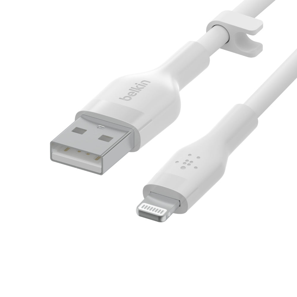 BOOST↑CHARGE™ Flex USB-A Cable with Lightning Connector (1m)