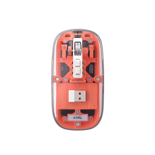 JCPal Ctrl Pro Wireless Optical Mouse (Orange)