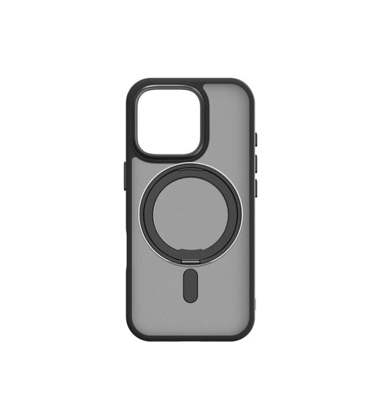 iStorm essentials iPhone 16 Pro Magnetic Ring Case Black