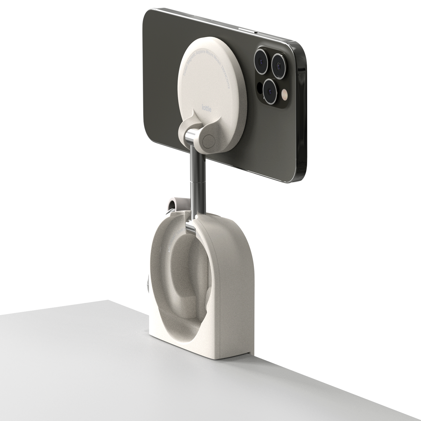 iOttie Treker MagSafe Compatible Travel Mount - White