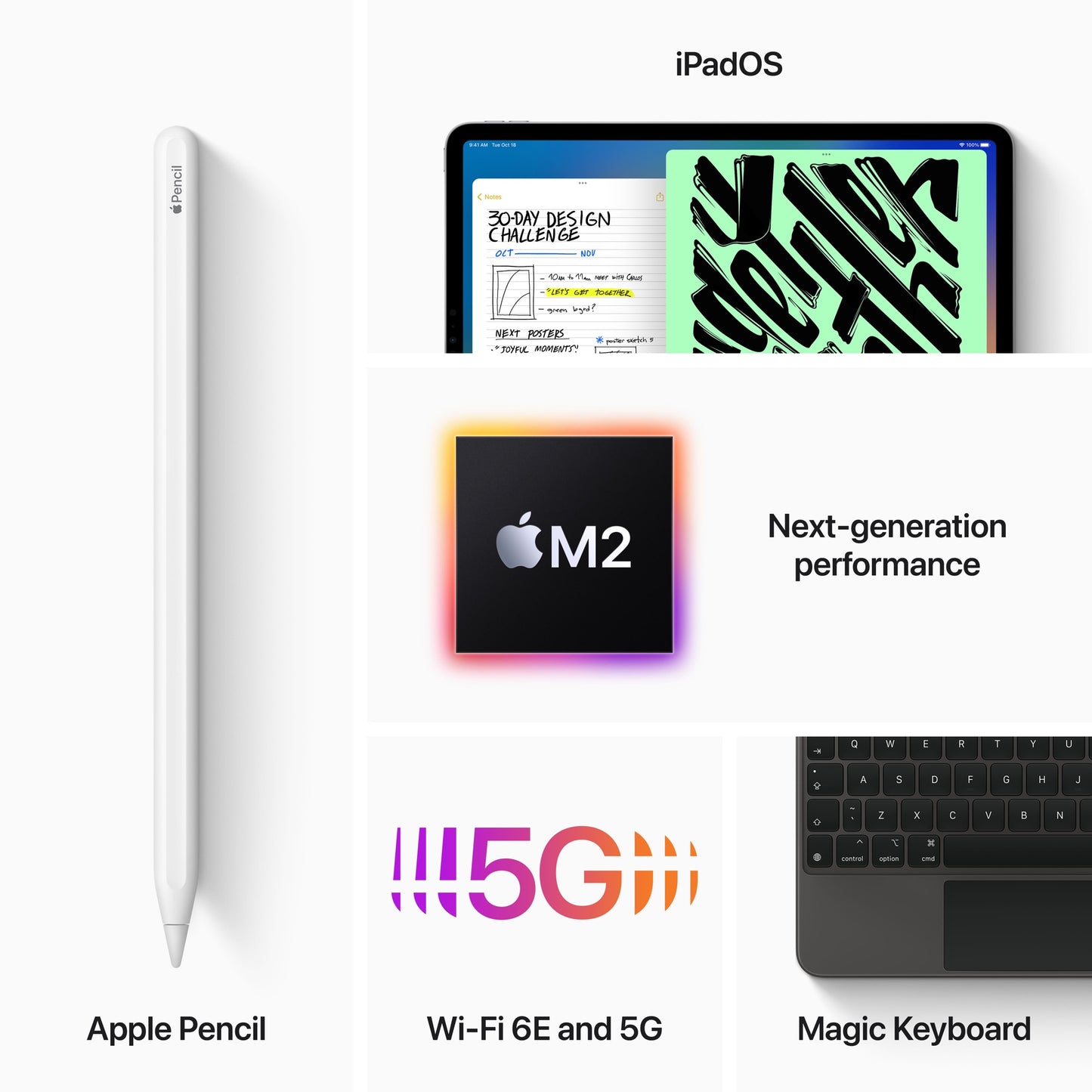 iPad Pro 11-inch Wi-Fi + Cellular 1TB - Space Gray (2022)