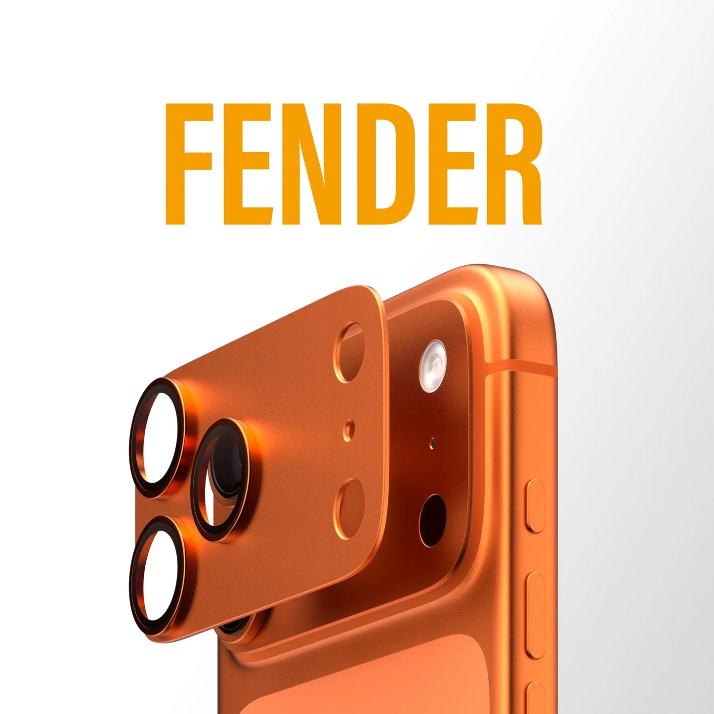 PanzerGlass FENDER Camera Protector Cosmic Orange iPhone 17 Pro Max