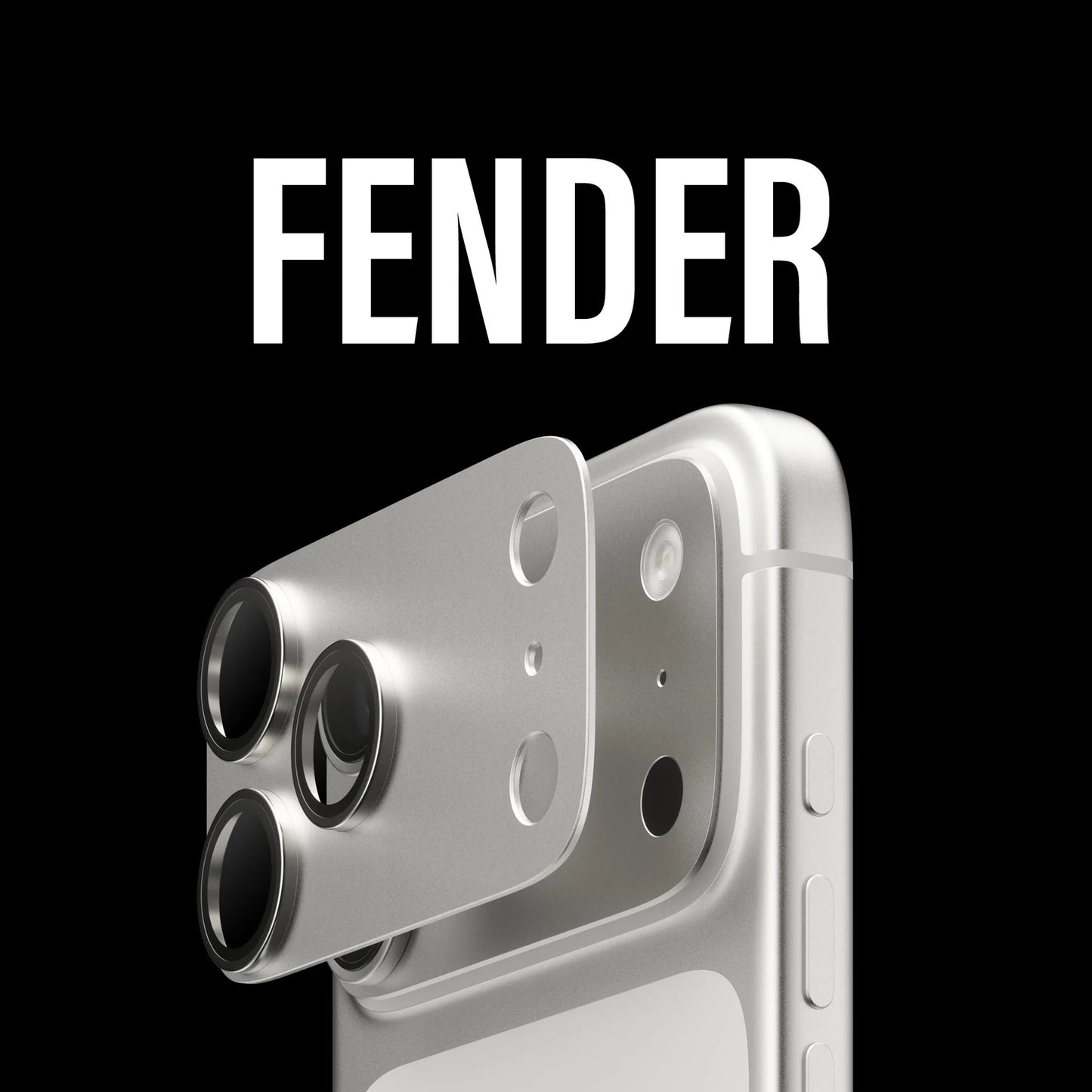 PanzerGlass FENDER Camera Protector Silver iPhone 17 Pro