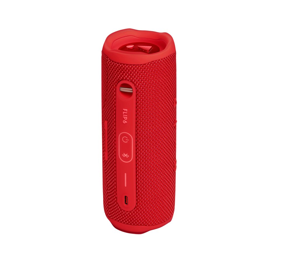 JBL Flip 6 Portable Bluetooth Speaker - Red
