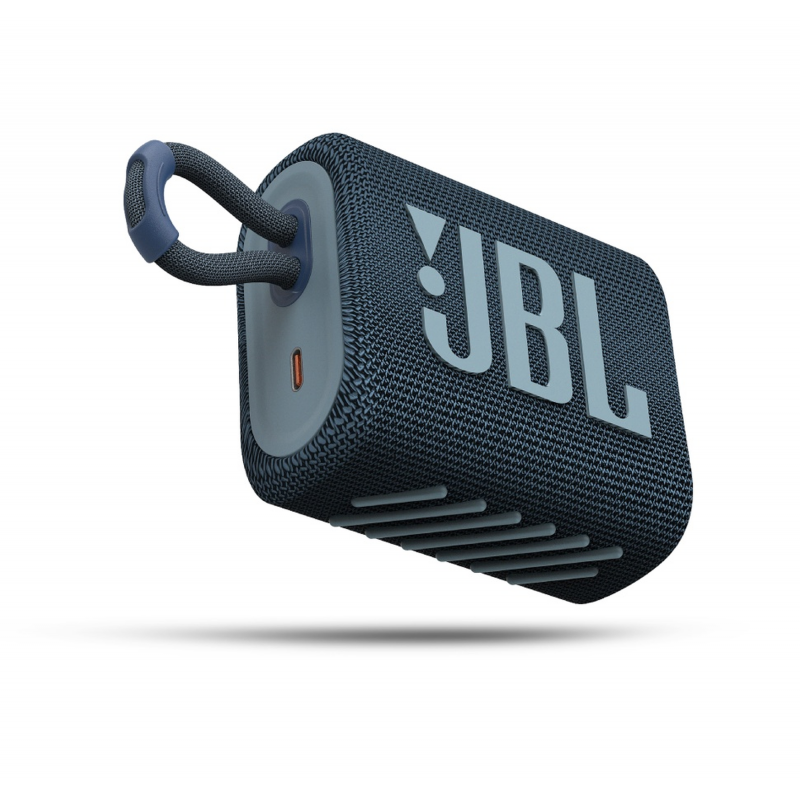 JBL GO 3 Portable Bluetooth Speaker – Blue