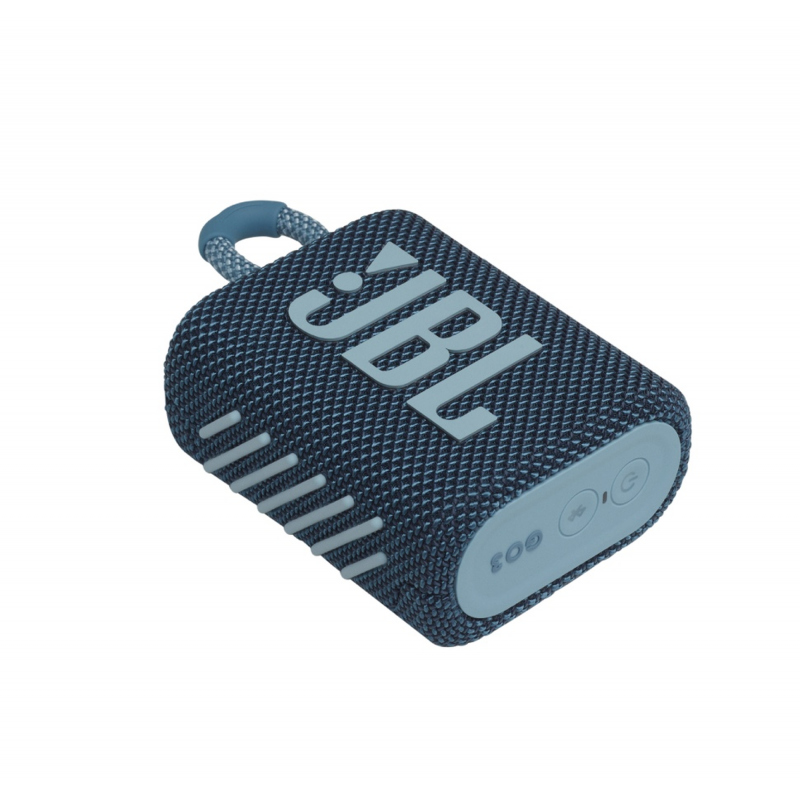 JBL GO 3 Portable Bluetooth Speaker – Blue