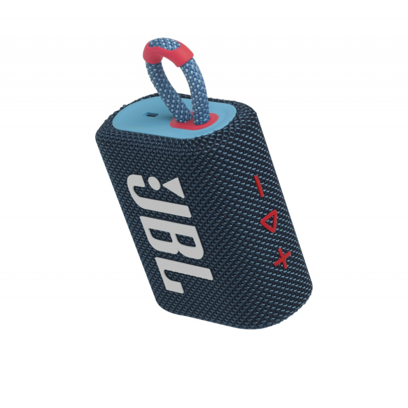 JBL GO 3 Portable Bluetooth Speaker – Blue Pink