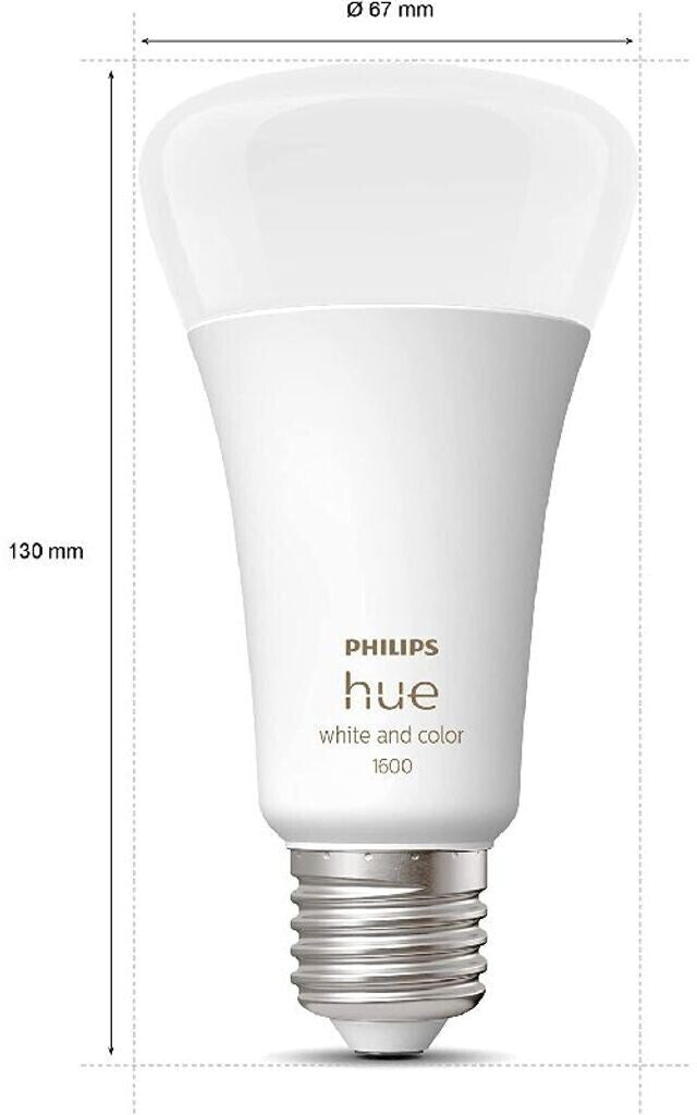 Philips Hue White & Color Ambiance E27 1600lm (Bluetooth)