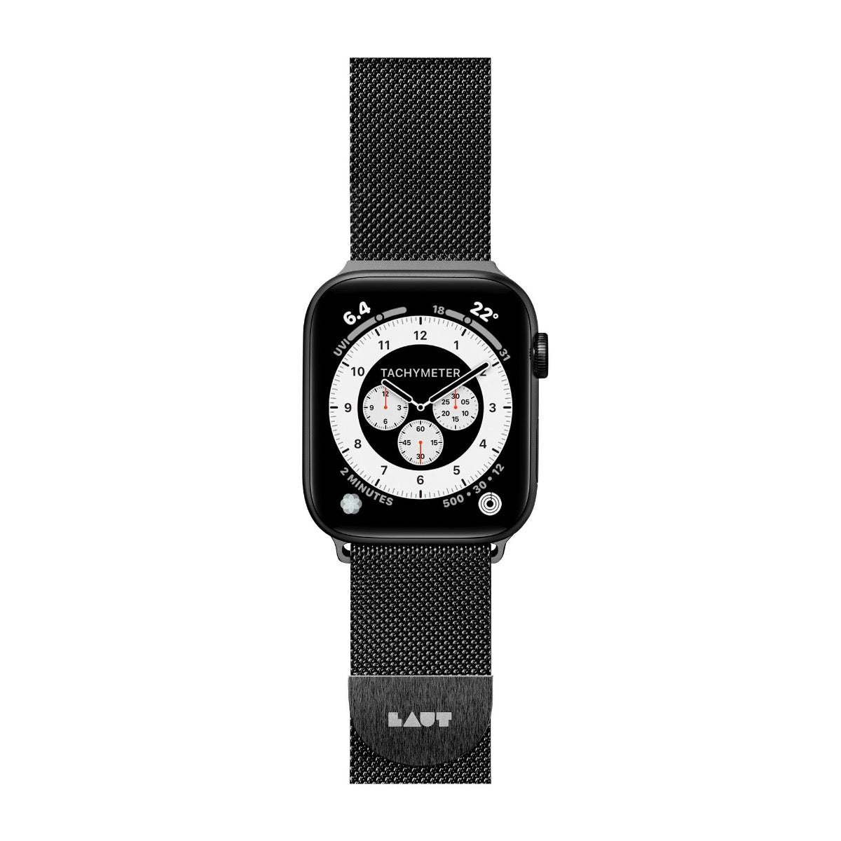 Laut Steel Loop Band for Apple Watch 42/44mm – Black