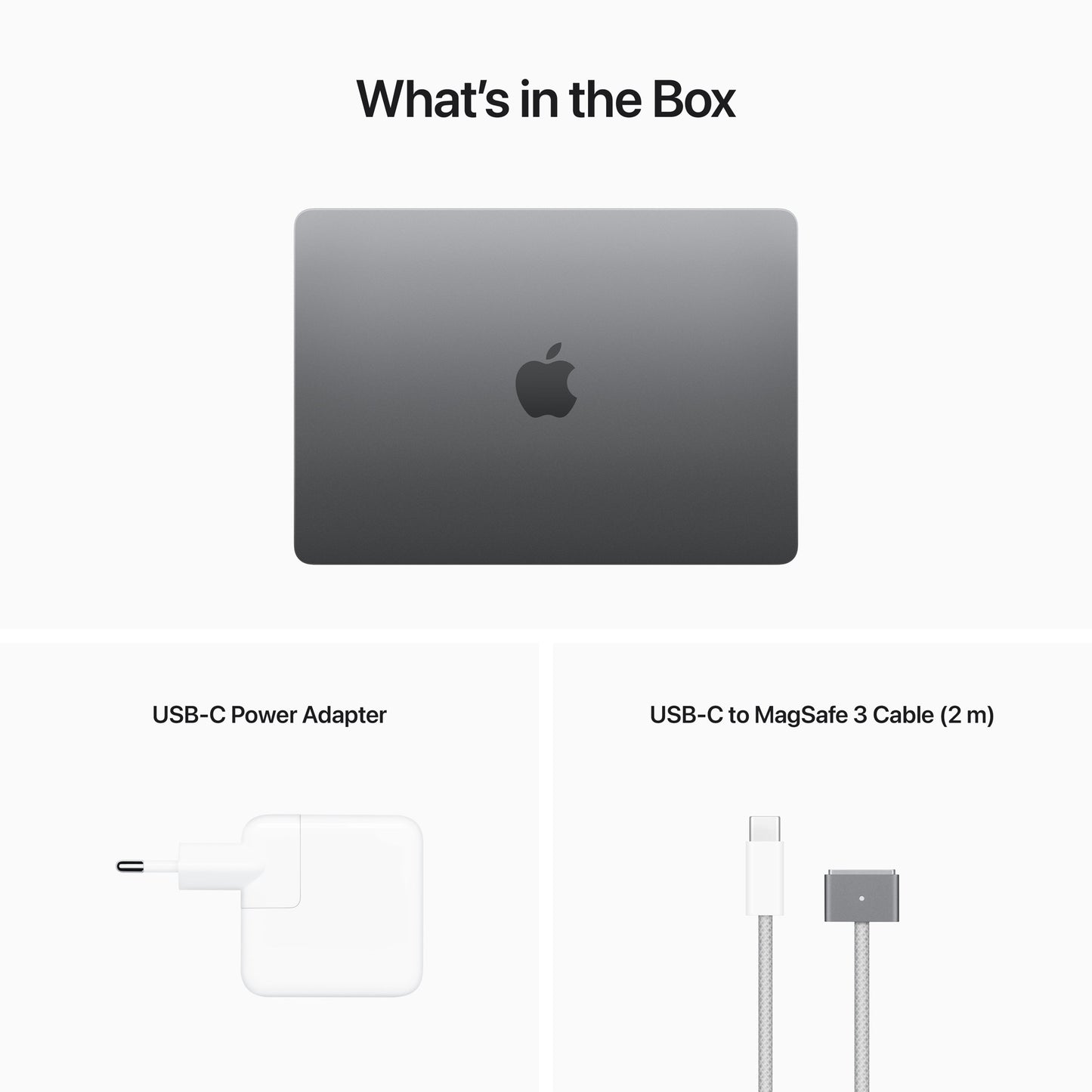 MacBook Air Apple M2, 512GB - Space Gray (67W Plug)