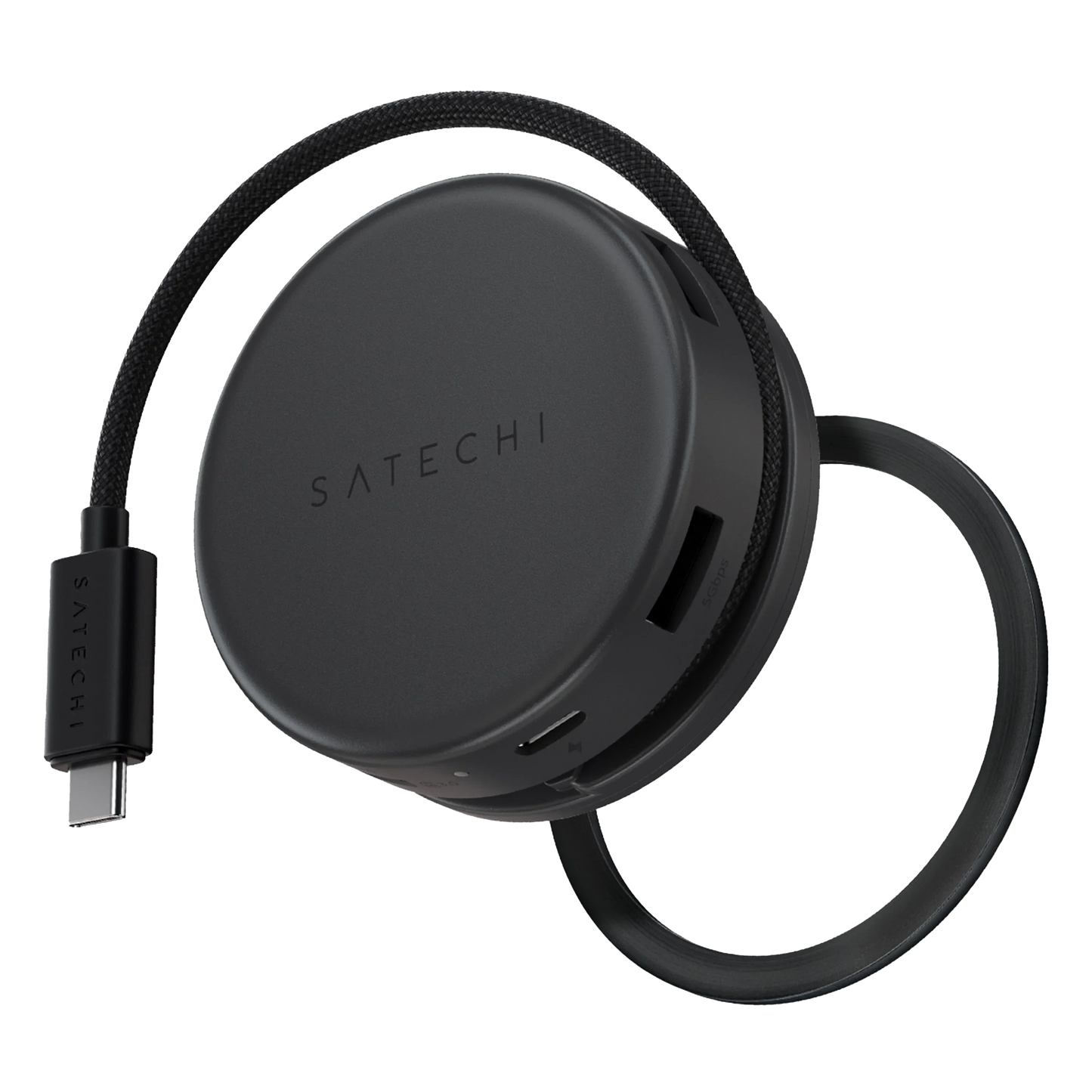 Satechi OntheGo 7-in-1 Multiport Adapter - Space Black