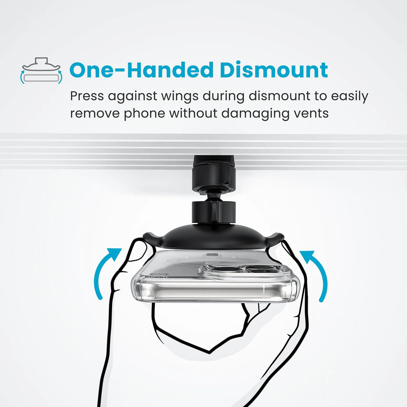 Speck Charging Vent Mount for MagSafe with ClickLock