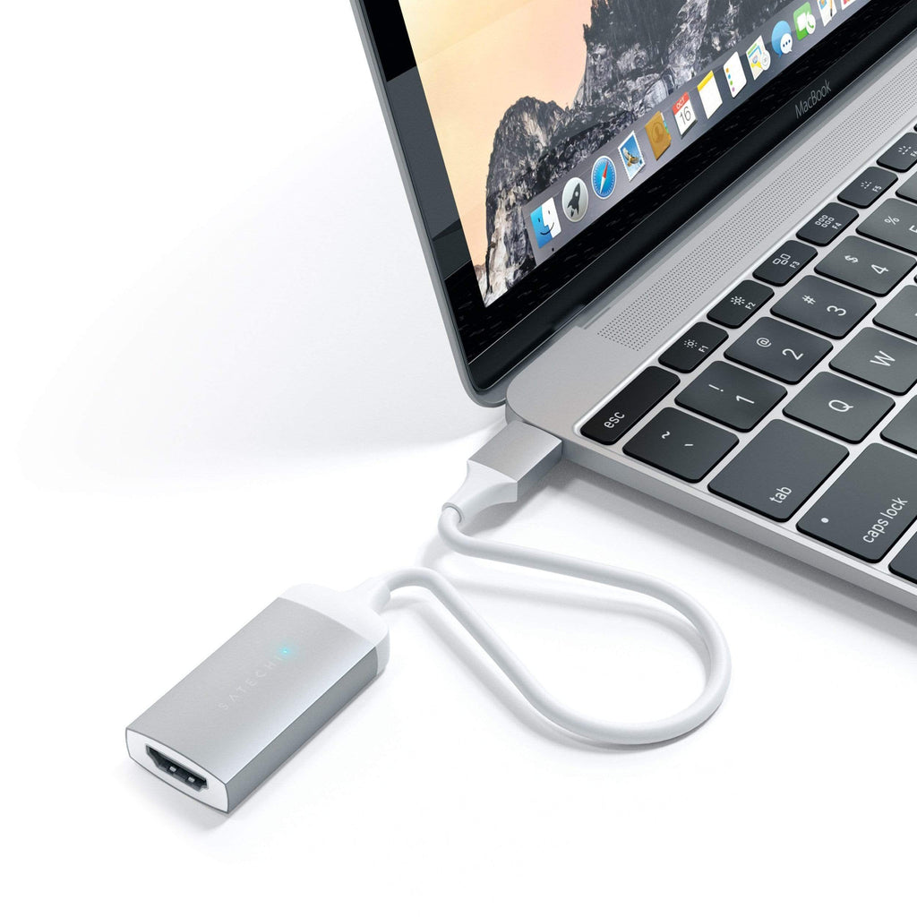 Satechi Type-C HDMI Adapter 4K 60Hz - Silver