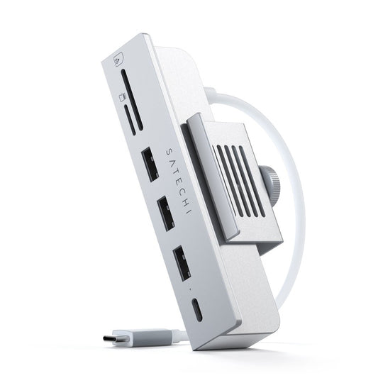 Satechi USB-C Clamp Hub for iMac 24-inch - Sliver