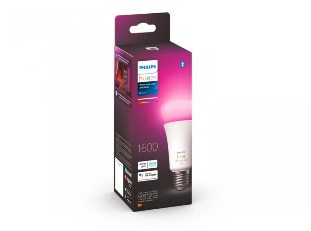 Philips Hue White & Color Ambiance E27 1600lm (Bluetooth)