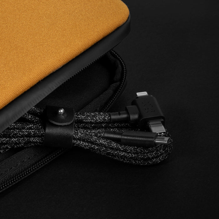 Native Union Belt Cable Duo 2in1, USB C TO USB-C & LIGHTNING,  1.5M, Cosmos