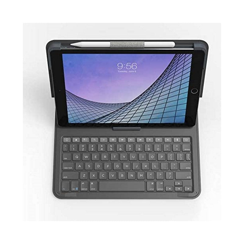 Zagg Messenger Folio 2 for iPad Air 3 10.5'' & iPad 10.2'' (7/8/9th Generation) - Greek Layout